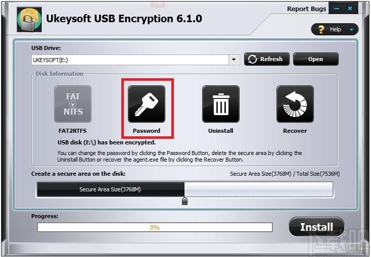 UkeySoft USB Encryption下载,USB加密工具,加密解密