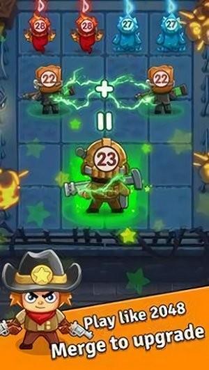 僵尸破坏者合并游戏(zombie destroyer)下载,僵尸破坏者合并,塔防游戏,闯关游戏