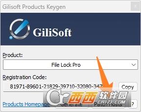 gilisoftfilelock破解版,注册机,隐藏文件.